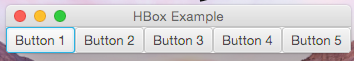 HBox Example